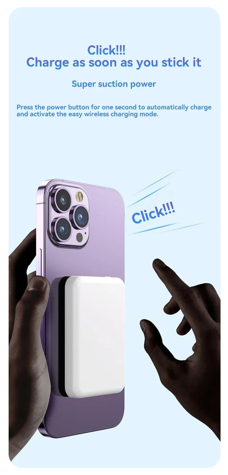 Wireless Magnetic Power Bank
