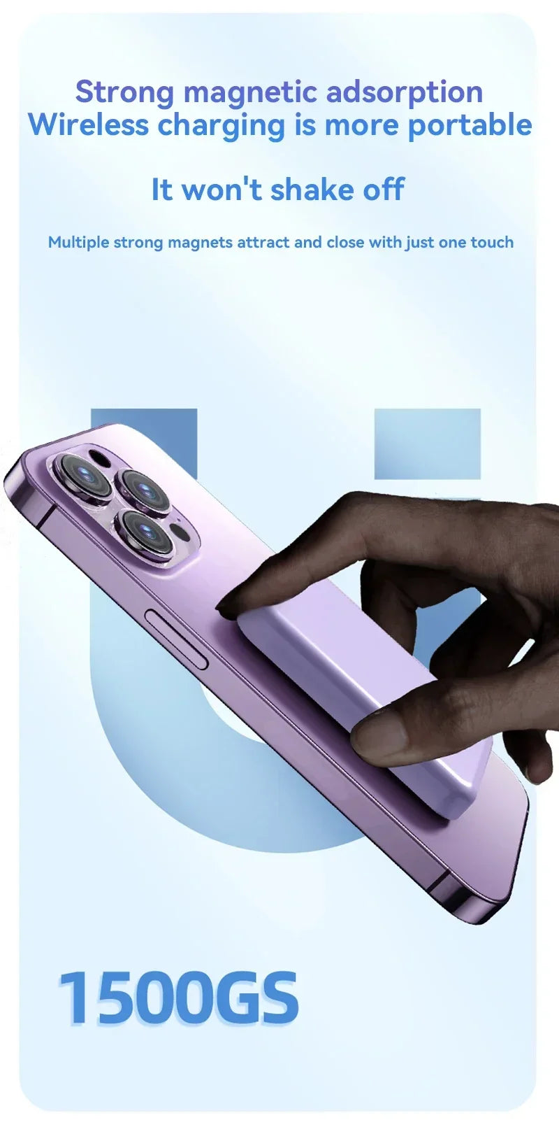 Wireless Magnetic Power Bank