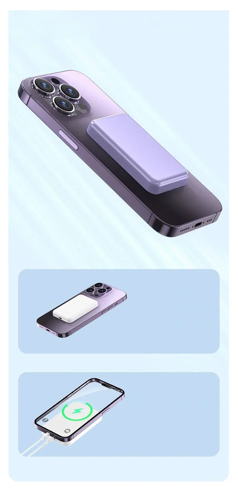 Wireless Magnetic Power Bank